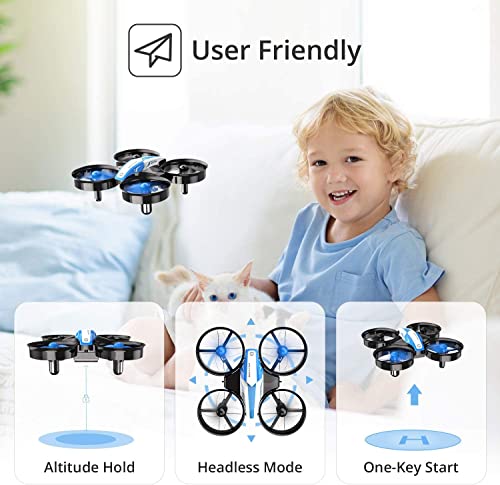 Holy Stone HS210 Mini Drone - Blue Color