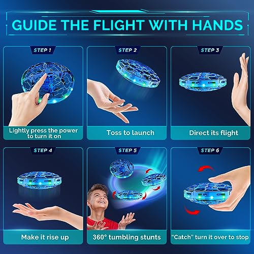 Kids Mini Drone with 360° Motion Sensors & LED