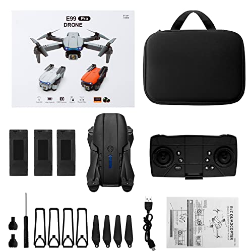 Kids' Foldable Mini Drone with Camera - 3 Batteries