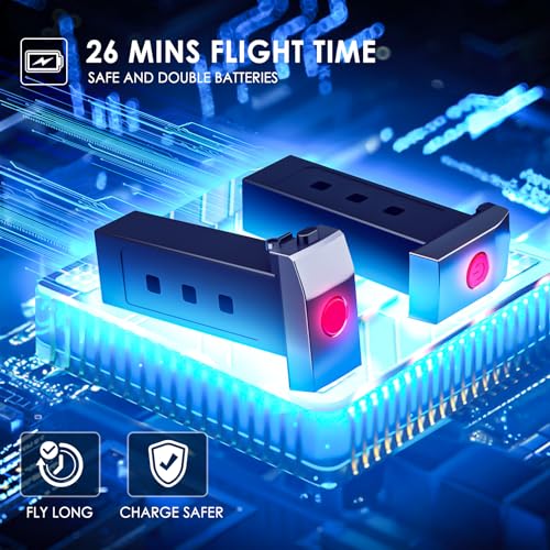 1080P HD Camera Drone - Foldable, Long Flight Time