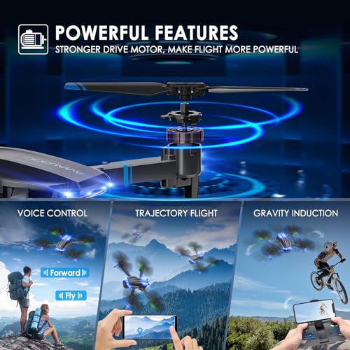 1080P HD Camera Drone - Foldable, Long Flight Time