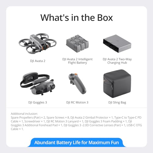 DJI Avata 2 FPV Drone with 4K Camera