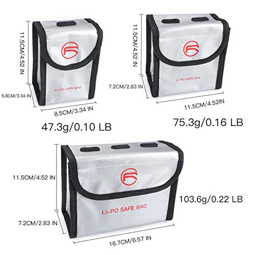 Hensych LiPo Safe Bag for Drone Batteries