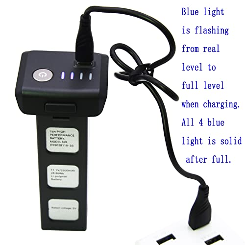 Blomiky Li-Po Battery and Charger for F7 Drone