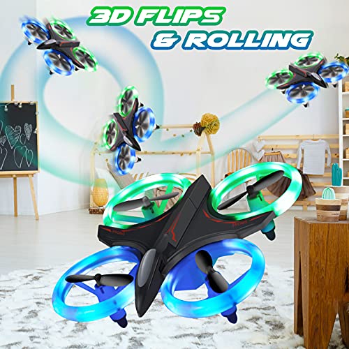 LED Mini Drone for Kids - Headless Mode