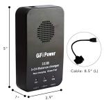 MaximalPower 3-in-1 Balance Charger for Hubsan Zino Drone