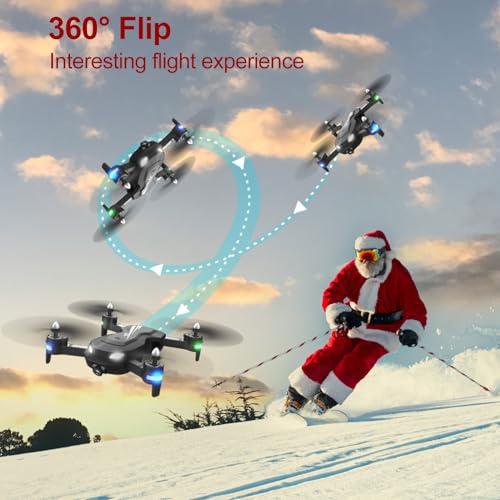 Foldable Drone with 1080P HD Camera - Wipkviey T26