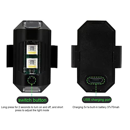 Mini LED Anti-Collision Drone Warning Light