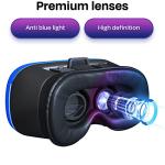 Universal 3D VR Headset for Mobile Gaming and Movies