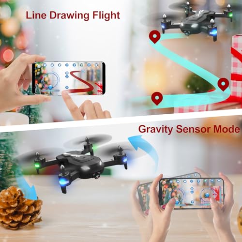 Foldable Drone with 1080P HD Camera - Wipkviey T26