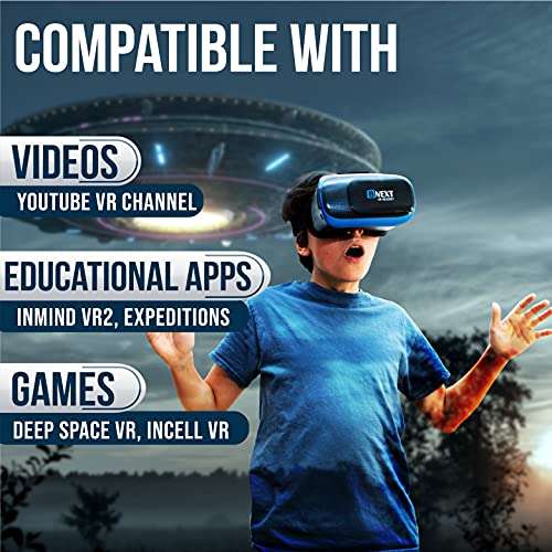 Universal 3D VR Headset for Mobile Gaming and Movies