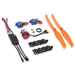 RC Plane Pack: Motor, ESC, Servos & Propeller