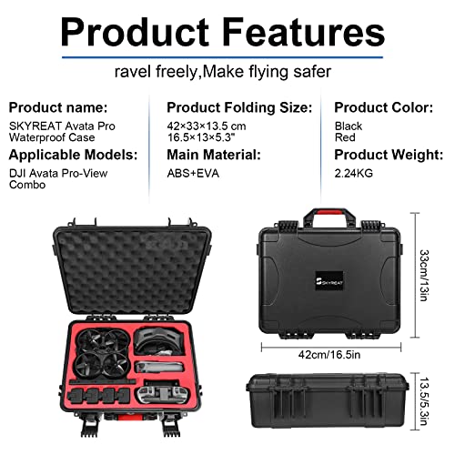 Skyreat Case for DJI Avata Pro-View Combo
