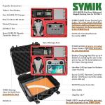 SYMIK Waterproof Carrying Case for DJI Mini 3 Pro