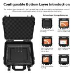 SYMIK Waterproof Carrying Case for DJI Mini 3 Pro