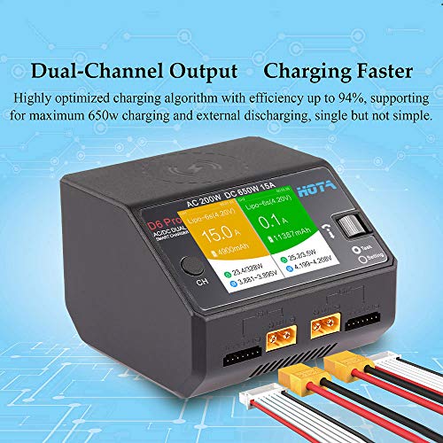HOTA D6 Pro Charger for LiPo and RC Batteries