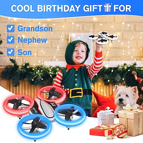 LED Mini Drone for Kids - Cool Christmas Gifts