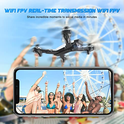 Foldable 4K Camera Drone for Adults