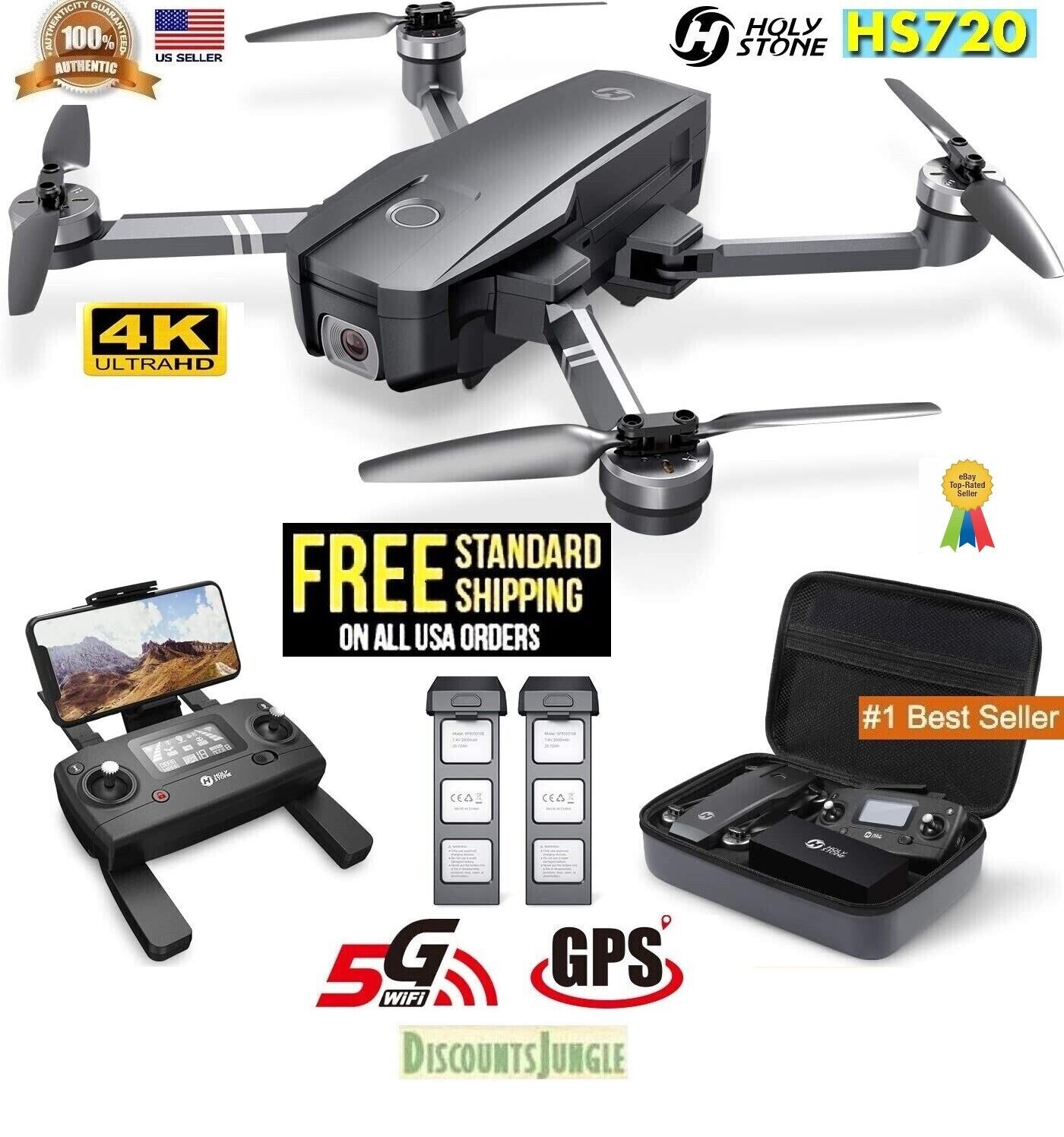 Holy Stone GPS Drone with 4K Camera