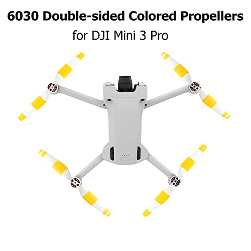 O'woda Mini 3 Pro Propellers (8 pcs) - Yellow