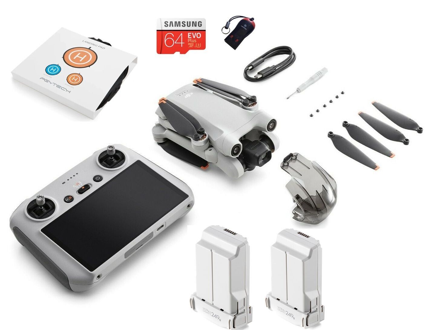 DJI Mini 3 Pro (DJI RC) Drone Pro Bundle