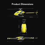 OMPHOBBY M2 EVO Dual Brushless RC Helicopter