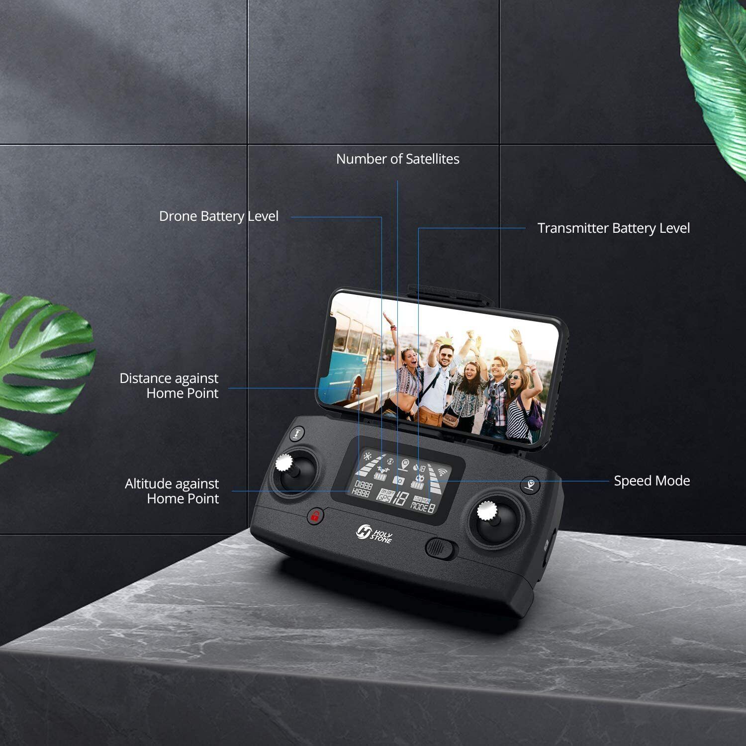 HS720E 4K GPS Drone with Brushless Motor