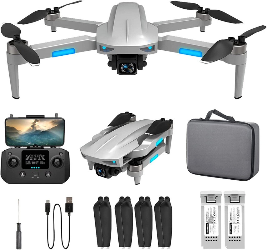 Foldable 4K HD Camera GPS Drone - Beginner Friendly