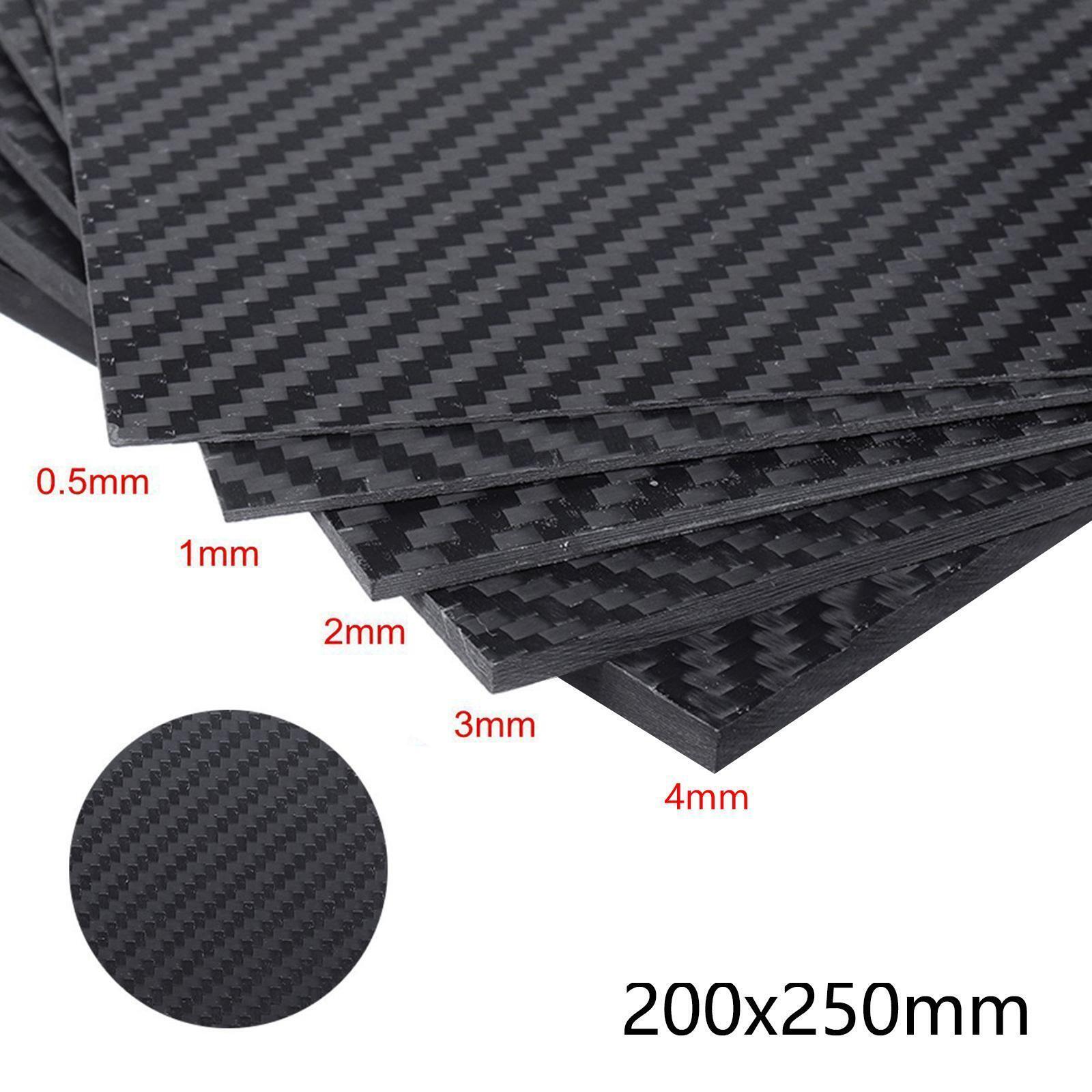 Quadcopter Frame Carbon Fiber Plate 3mm Thick