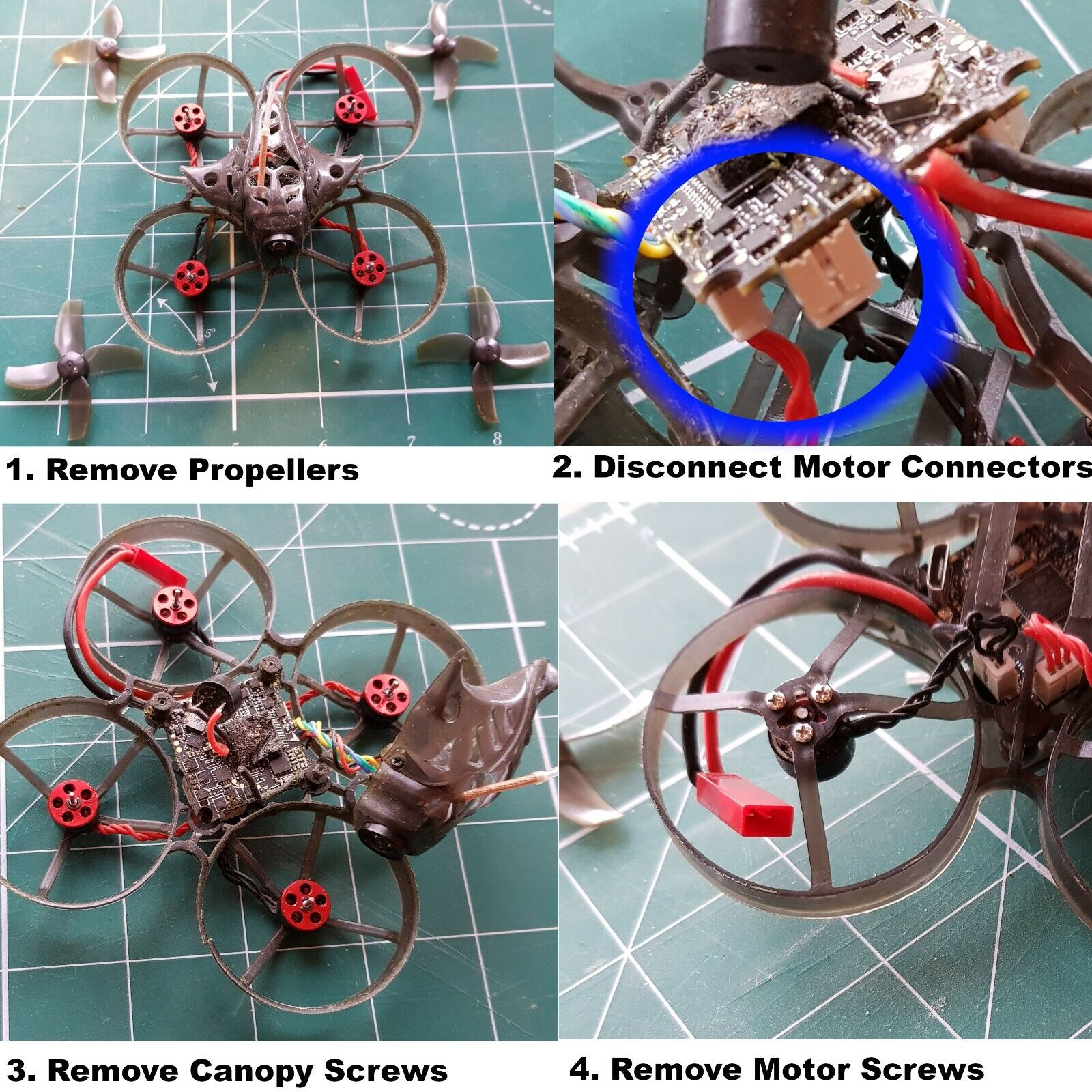 Mobula7 V2 Frame 75mm for Tiny Whoops