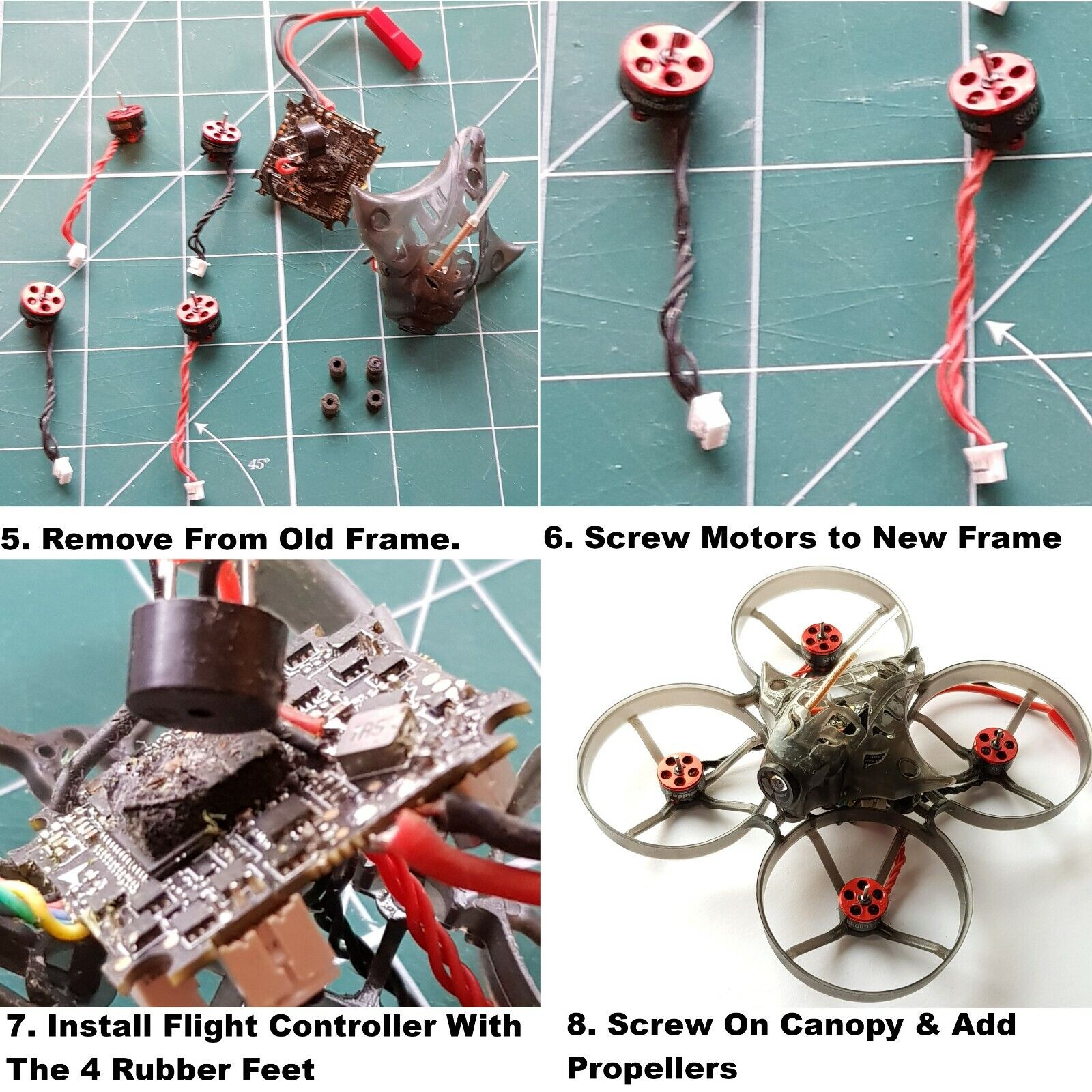Mobula7 V2 Frame 75mm for Tiny Whoops
