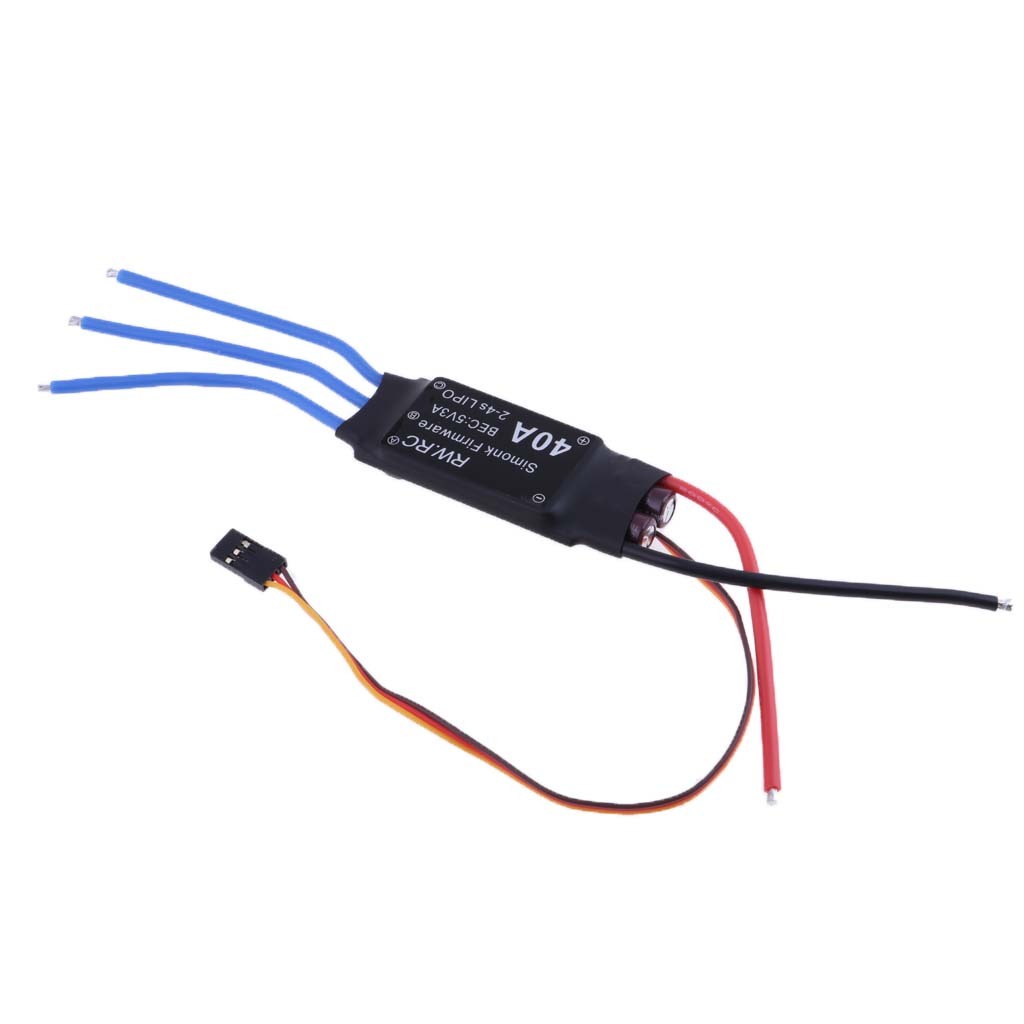 40A Brushless Motor Speed Controller for Racing Drones