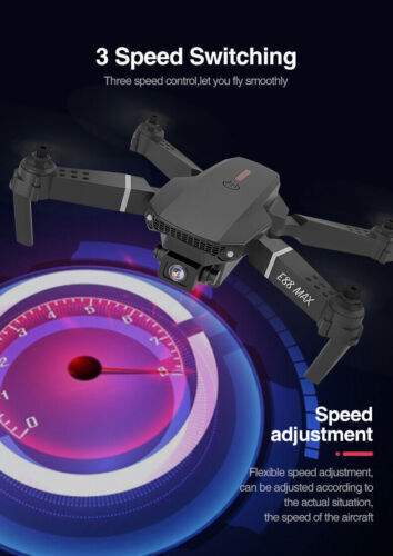 2022 4K Dual Camera Foldable Drone +4 Batteries