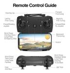 2022 4K Dual Camera Foldable Drone +4 Batteries