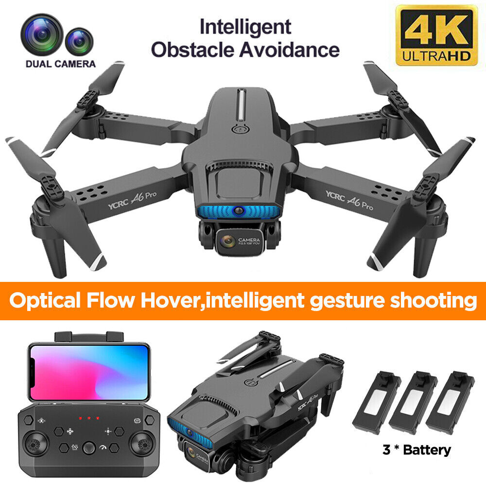 Foldable RC Quadcopter with 4K Camera