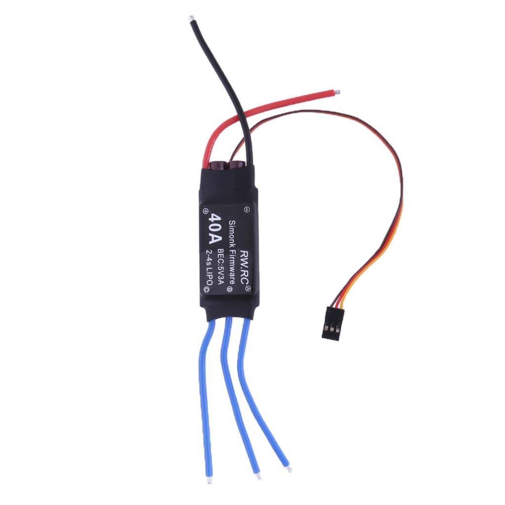 40A Brushless Motor Speed Controller for Racing Drones