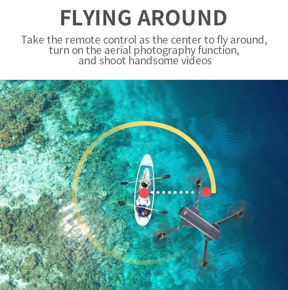 SJRC F11s Pro 4K Drone - 2 Batteries