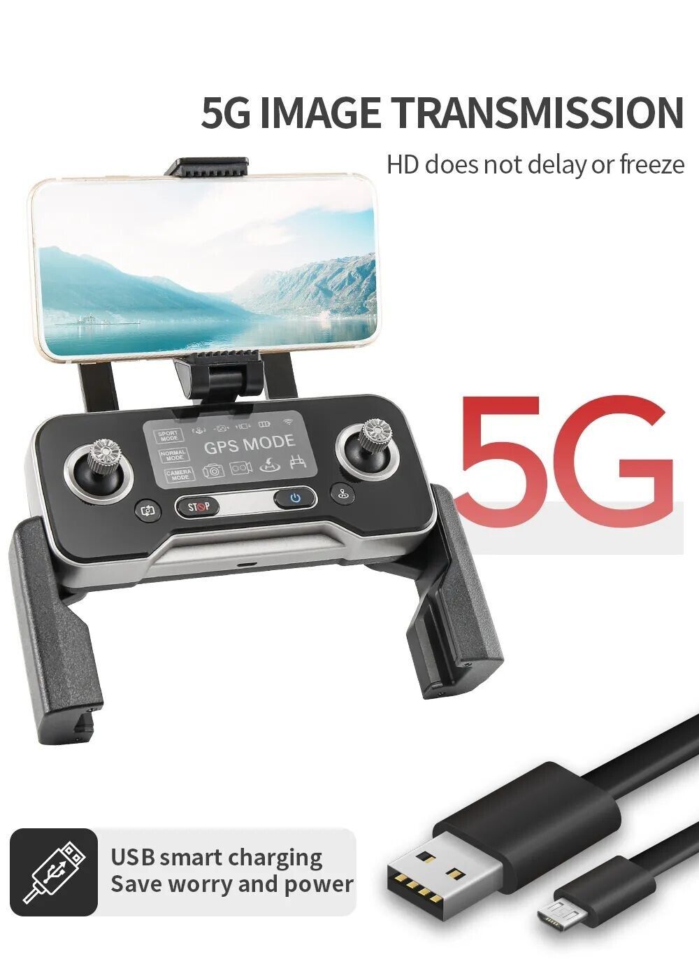 SJRC F11s Pro 4K Drone - 2 Batteries