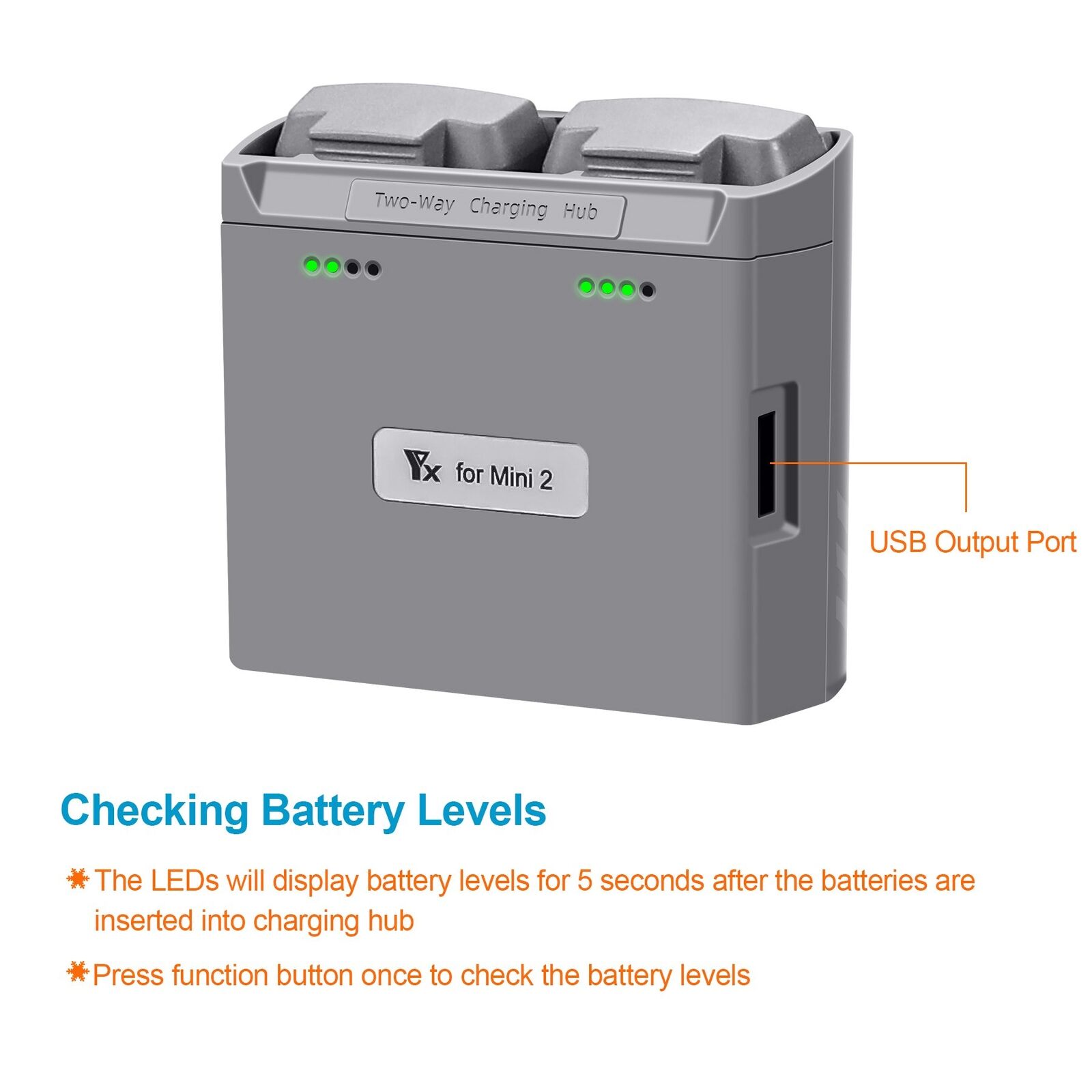 DJI Mavic Mini 2/Mini SE Charger Hub