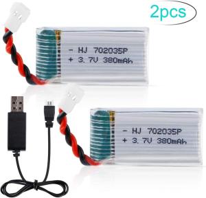 RC Drone Car Batteries with USB Charger (8 words)