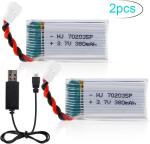 RC Drone Car Batteries with USB Charger (8 words)