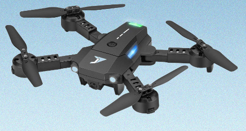 Foldable Mini Pocket Drone Toy - remote-controlled