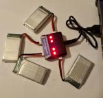 Drone battery pack with charger (8 words)