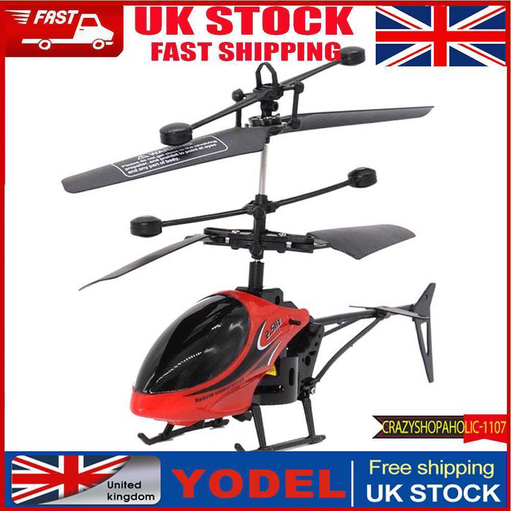 Mini Induction RC Helicopter with USB-Control & Light