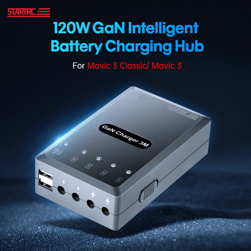 Mavic 3 Drone 120W Charger Hub