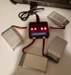 Drone battery pack with charger (8 words)