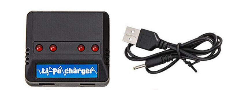 Drone battery pack with charger (8 words)
