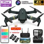 Foldable 4K HD Drone with 3 Batteries