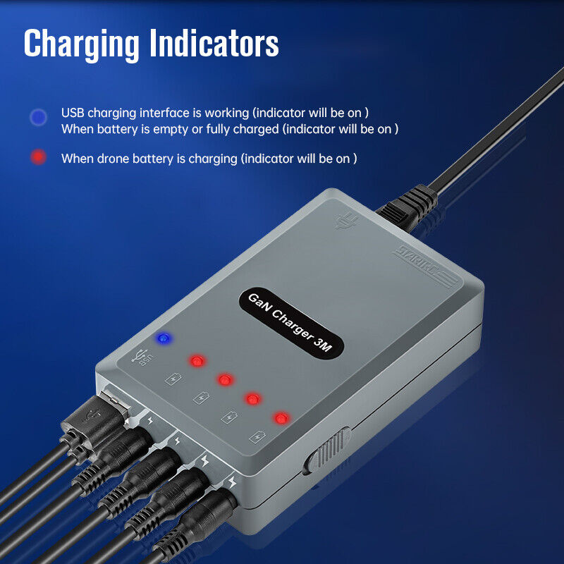 Mavic 3 Drone 120W Charger Hub
