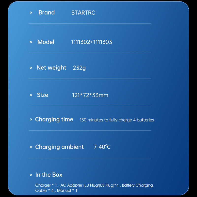 Mavic 3 Drone 120W Charger Hub
